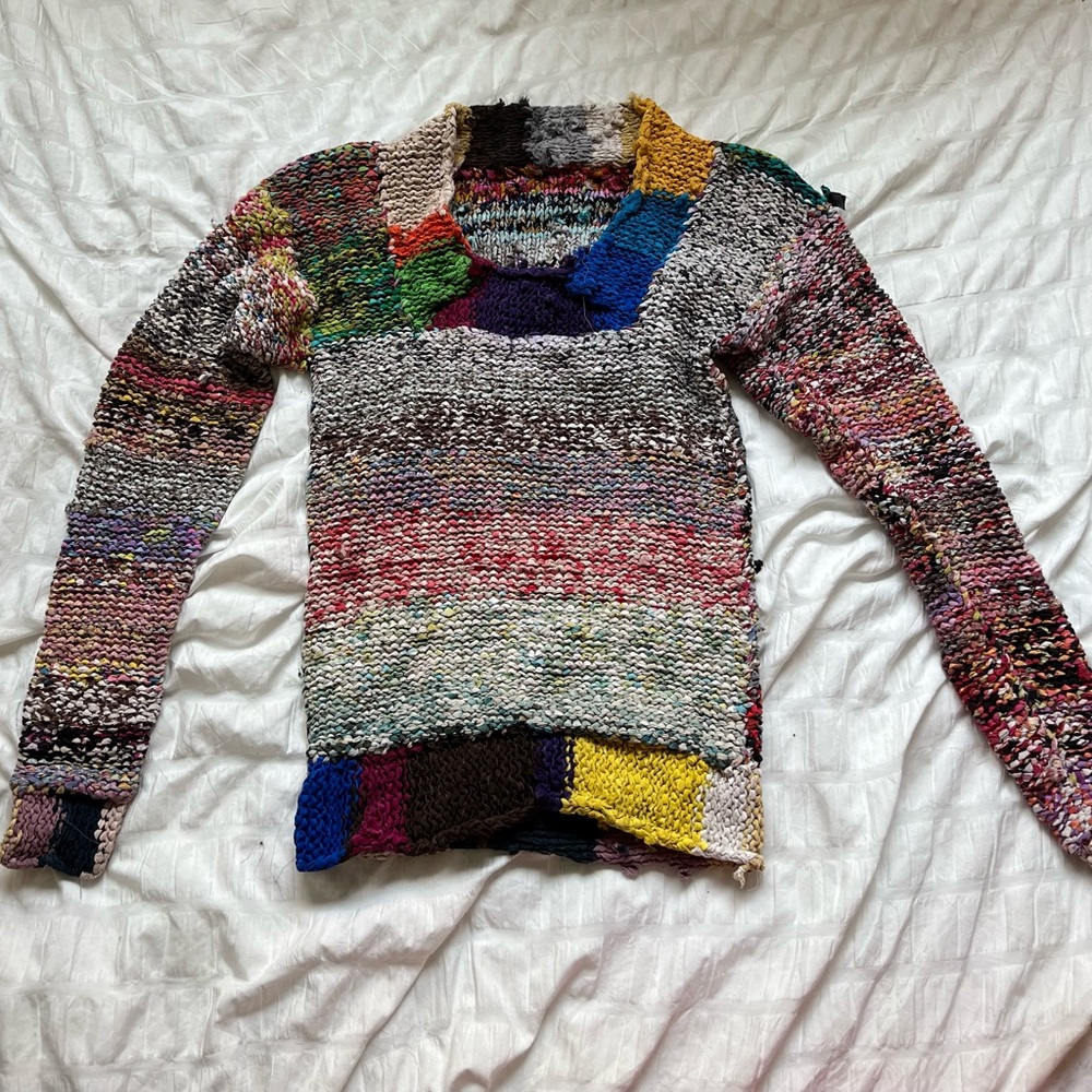 Beautiful and super unique handmade sweater